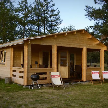 Camping Szczecinek Domy Wypoczynkowe Exterior photo